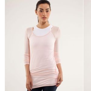 Lululemon 🍋 EUC Elongate Burnout long sleeve Sz S